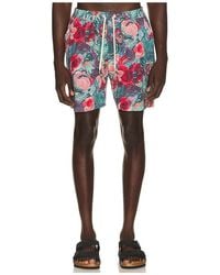 Les Deux - Bouquet All Over Print Swim Shorts - Lyst