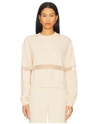 Michael Lauren - Inacio Crop Crew Neck - Lyst