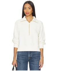Varley - Milano Half Zip Sweatshirt - Lyst