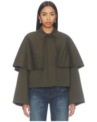 FRAME - The Paddock Cape Jacket - Lyst
