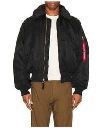 Alpha Industries - B-15 Heritage Fit Flight Jacket - Lyst