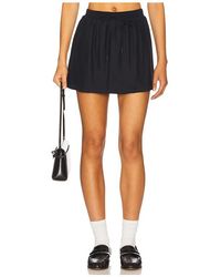 FRAME - Tennis Drawstring Skirt - Lyst