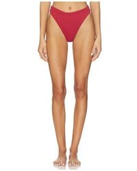 Haight - Ribbed Lycra Mah Hotpants Bikini Bottom - Lyst