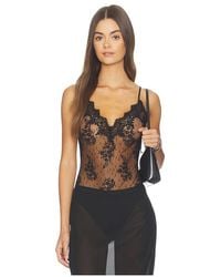 L'Agence - BODY KAELITH LACE en Black - Lyst