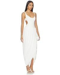 Amanda Uprichard - Marcelline Midi Dress - Lyst