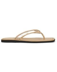 Veronica Beard - Clea Piping Sandal - Lyst