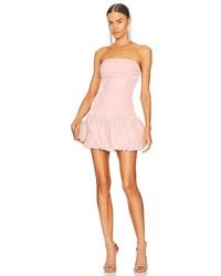 Tularosa - Vestido Camille En Color Rosado Talla En - Lyst