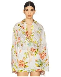 Hemant & Nandita - Drop Shoulder Collared Tunic - Lyst