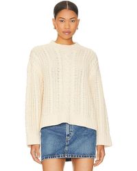 Tularosa - Dorinda Cable Sweater - Lyst