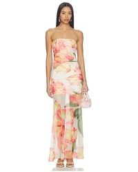 Amanda Uprichard - Leo Maxi Dress - Lyst