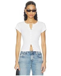 Citizens of Humanity - Tabi Short Sleeve Cardigan - Lyst