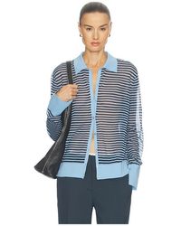 FRAME - The Collared Cardi - Lyst