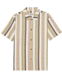 Rhythm - Paisley Stripe Shirt - Lyst