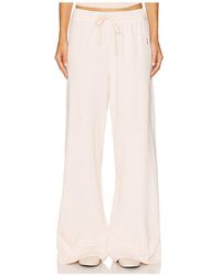 ÉTERNE - Drawstring Lightweight French Terry Wide Leg Sweatpant - Lyst