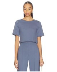 Ripley Rader - Ponte Knit Short Sleeve Top - Lyst