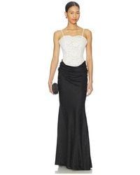 For Love & Lemons - Karissa Maxi Gown - Lyst