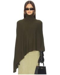 SRG - Axele Cashmere Knit Cape - Lyst