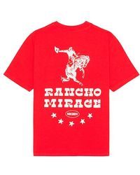 Nikben - Camiseta Go West En Color Rojo Talla (También En M) - Lyst