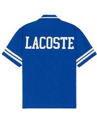 Lacoste - Relaxed Fit Shirt - Lyst