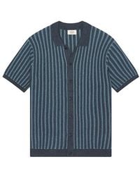 Marine Layer - Suéter Con Botones Wyatt En Color Azul Marino Talla (También En M, S, Xl/1X) - Lyst