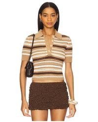 Lovers + Friends - Lucia Polo Top - Lyst