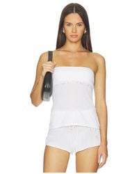 Frankie's Bikinis - Margot Knit Tube Top - Lyst