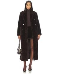 Susanna Chow - Yvonne Faux Fur Coat - Lyst