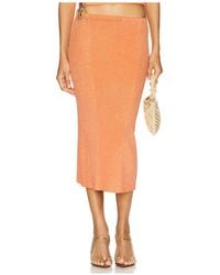 OSIS STUDIO - Lux Skirt - Lyst
