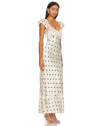 chinese dress ladies 1920s Ecru Embroidered Butterfly Lace Dress – Blossom Vintage