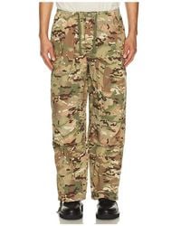 Pleasures - Hose Mit Weiter Passform Gem Camo - Lyst