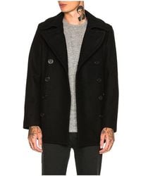Schott Nyc - Slim Fit Peacoat - Lyst