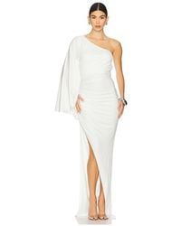 Ronny Kobo - Vestido Kallista En Color Blanco Talla (También En S) - Lyst