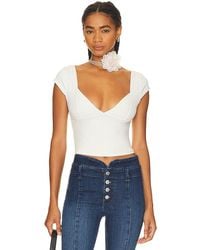 Free People - X Intimately Fp Duo Corset Cami - Lyst