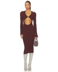 Isa Boulder - Argyle Open Dress - Lyst