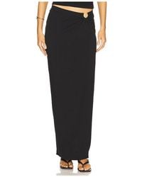 GOOD AMERICAN - Stretch Jersey Maxi Skirt - Lyst
