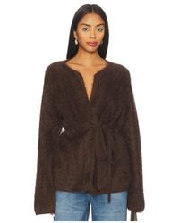 Soft Goat - Brushed Cardigan - Lyst