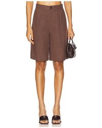 Elodie the Label - Bermudas De Lino. Dion En Talla En - Lyst