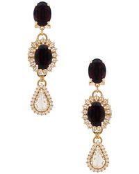 Anton Heunis - Omega Clasp Double Drop Chandelier Drop Earrings - Lyst