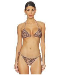 Bardot - Blakely Triangle Bikini Top - Lyst