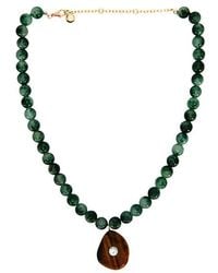 BaubleBar - Jamie Semi Precious Beaded Necklace - Lyst