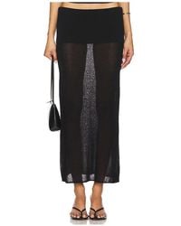 geel - Falda Maxi Danni En Color Negro Talla (También En S, Xs, M, Xl) - Lyst