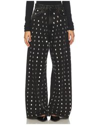 GIUSEPPE DI MORABITO - Embellished Wide Leg Jean - Lyst