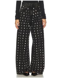 GIUSEPPE DI MORABITO - Embellished Wide Leg Jean - Lyst