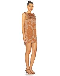chinese dress ladies Baby Pink Lace Banded Waist Strapless Mini Dress main image 0