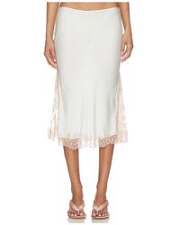 Asta Resort - Nikolina Midi Skirt - Lyst