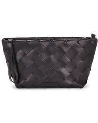Loeffler Randall - Melina Square Woven Clutch - Lyst