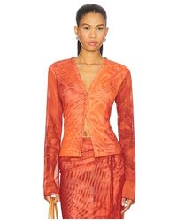 Jade Cropper - Long Sleeve Cardigan - Lyst