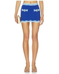retroféte - Mikayla Knit Skirt - Lyst