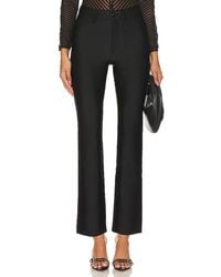 GOOD AMERICAN - Glänzende Hose Mit Kompressionspassform Und Geradem Bein Good Waist - Lyst
