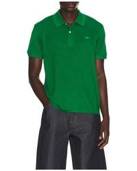 Lacoste - Runway Classic Fit Silk Pique Polo Shirt - Lyst